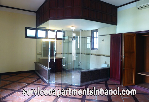 Villa đẹp với khu vườn tuyệt đẹp cho thuê tại phố Tô Ngọc Vân, Tây Hồ 4