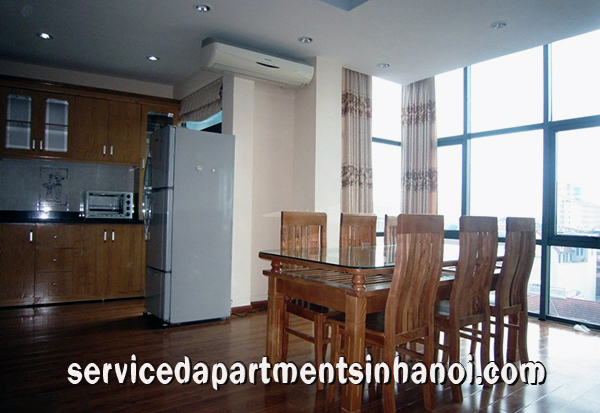 Cho thuê căn hộ dịch vụ ba phòng ngủ tại phố Tô Ngọc Vân, Tây Hồ 3