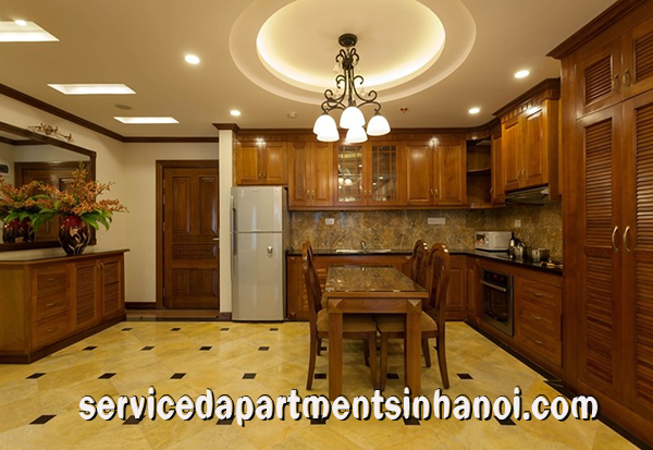 Cho thuê căn hộ cao cấp 2 phòng ngủ tại đường Nguyễn Trường Tộ, Ba Đình 2