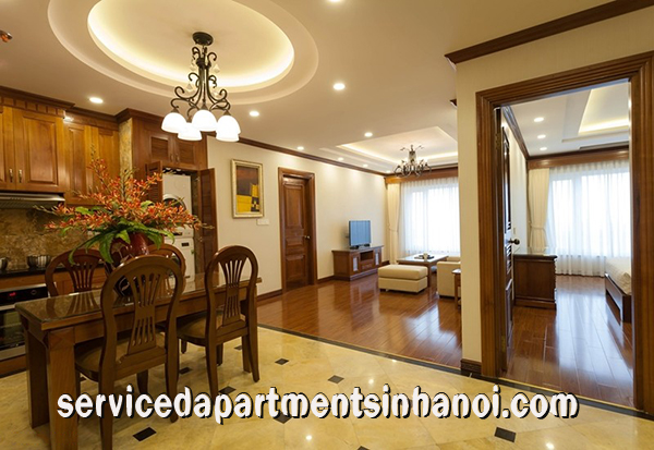 Cho thuê căn hộ cao cấp 2 phòng ngủ tại đường Nguyễn Trường Tộ, Ba Đình 3