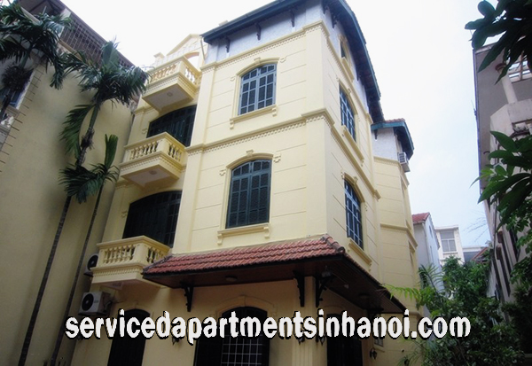 Villa Năm Phòng ngủ rộng rãi với một sân đẹp cho thuê tại Đặng Thai Mai, Tây Hồ 3