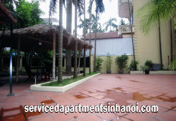 Villa Năm Phòng ngủ rộng rãi với một sân đẹp cho thuê tại Đặng Thai Mai, Tây Hồ 4
