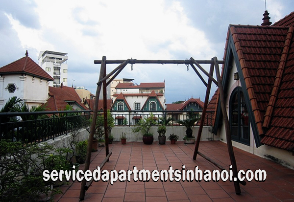 Một biệt thự đẹp 5 phòng ngủ cho thuê với một sân lớn ở Tô Ngọc Vân, có hồ bơi 7