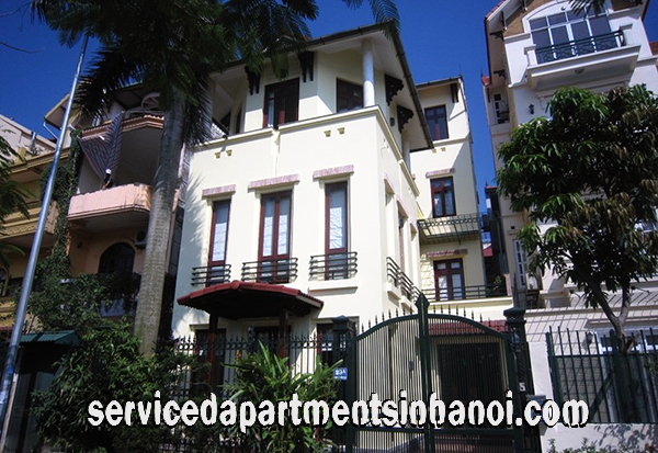 Villa Hai phòng ngủ rộng rãi cho thuê tại Nghi Tàm Village, quận Tây Hồ 1
