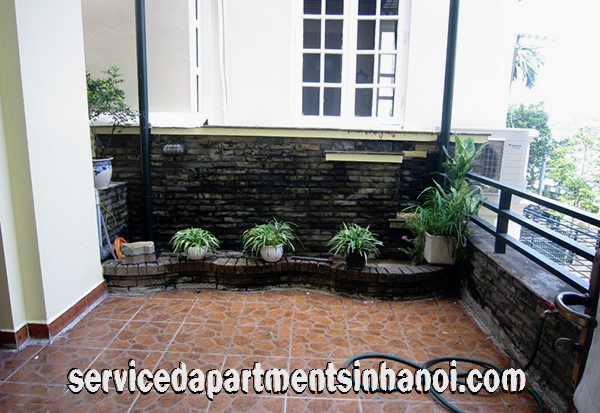 Villa Hai phòng ngủ rộng rãi cho thuê tại Nghi Tàm Village, quận Tây Hồ 4