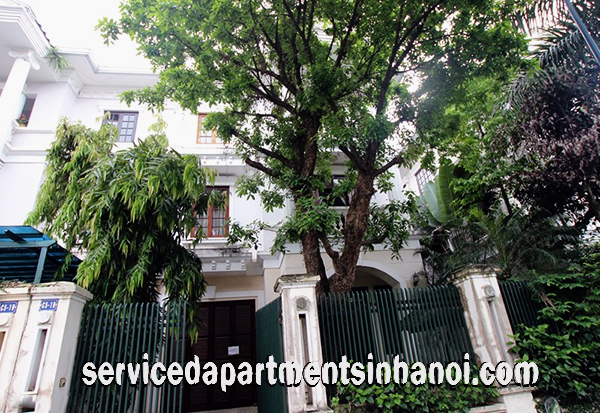 Villa 5 phòng ngủ cho thuê với diện tích rộng rãi  tại Lô C5, Ciputra Hà Nội