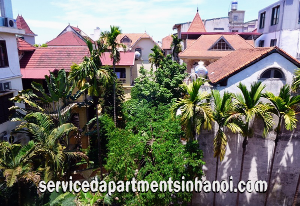 Biệt thự cho thuê tại Xóm Chùa Village, khu vực Tây Hồ, có hồ bơi đẹp 3