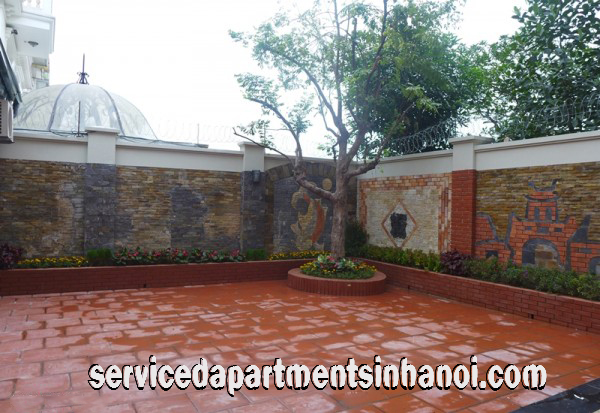 Villa phong cách hiện đại, 4 phòng ngủ cho thuê tại Tây Hồ, Hà Nội, có nhà để xe ô tô 10