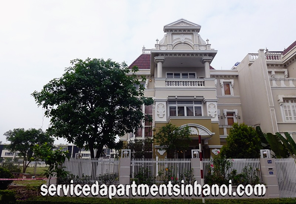 Villa Sáu phòng ngủ tuyệt đẹp cho thuê ở Block T3, Ciputra Hanoi International