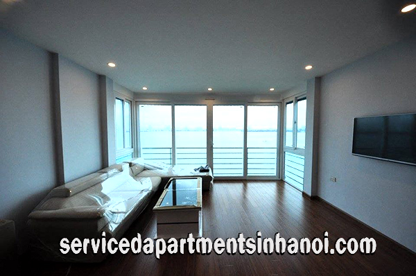 Cho thuê căn hộ 1 phòng ngủ view hồ Tây