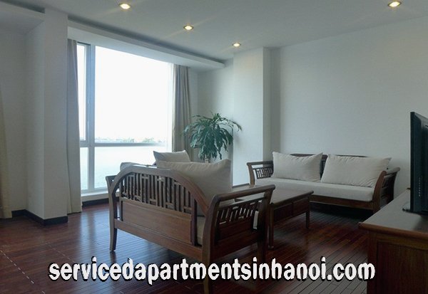 Căn hộ 3 phòng ngủ view hồ Tây cho thuê ngay 5