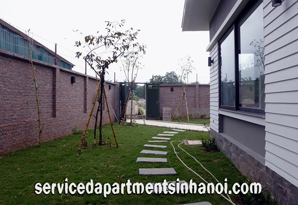 Cho thuê biệt thự cao cấp với 4 phòng ngủ đẹp, có vườn rộng 4