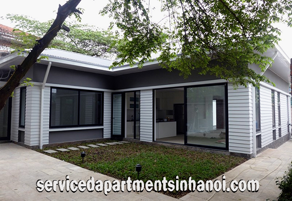 Cho thuê biệt thự cao cấp với 4 phòng ngủ đẹp, có vườn rộng 6
