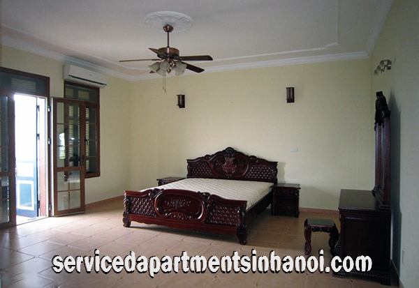 Cho thuê Villa đủ đồ, năm phòng ngủ tại Âu Cơ str, Tây Hồ, có bể bơi tuyệt đẹp 9