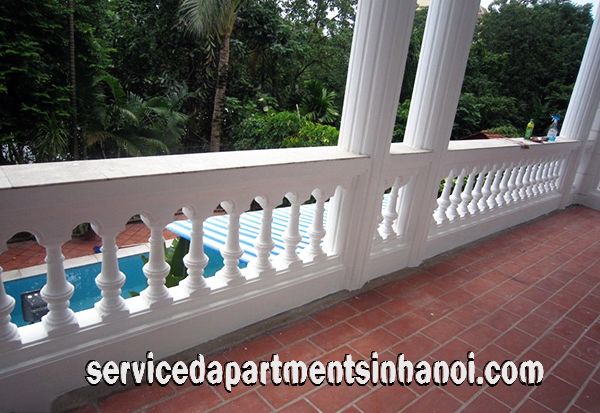 Cho thuê biệt thự đẹp năm phòng ngủ tại phố Tô Ngọc Vân, Tây Hồ, khu vườn đẹp, có hồ bơi 6