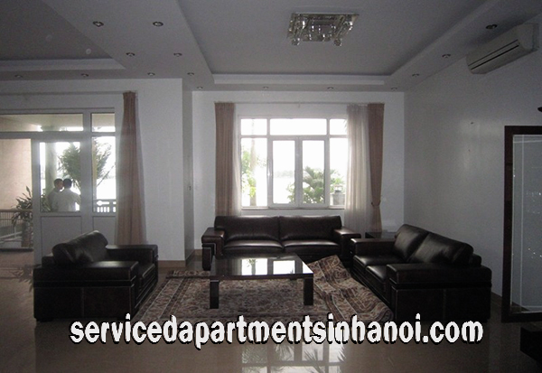 Cho thuê biệt thự 5 phòng ngủ tại Tây Hồ, view Hồ Tây 2