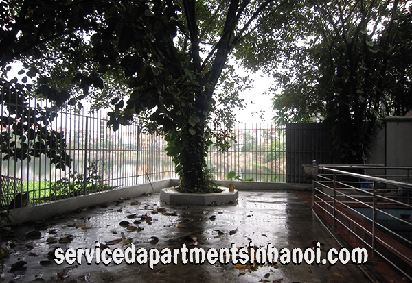 Cho thuê Villa bốn phòng ngủ rộng rãi ở Khu vực Tây Hồ với Hồ Bơi lớn 2
