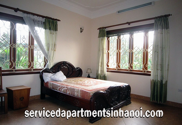 Cho thuê Villa năm phòng ngủ đẹp tại Nghi Tàm,Tây Hồ, Vườn rộng , view hồ 7