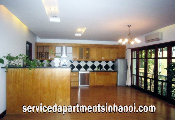 Cho thuê Villa Đẹp bốn phòng ngủ ở Tô Ngọc Vân có bể bơi, vườn đẹp 4