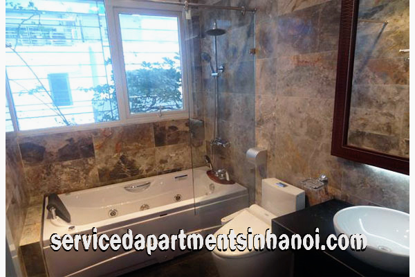 Căn hộ dịch vụ 1 phòng ngủ đẹp gần hồ Hoàng Cầu cho thuê 10