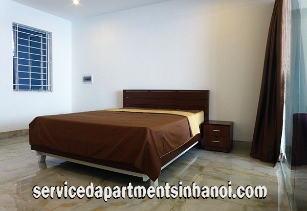 Cho thuê căn hộ 1 phòng ngủ 70m2, view hồ Trúc Bạch 6