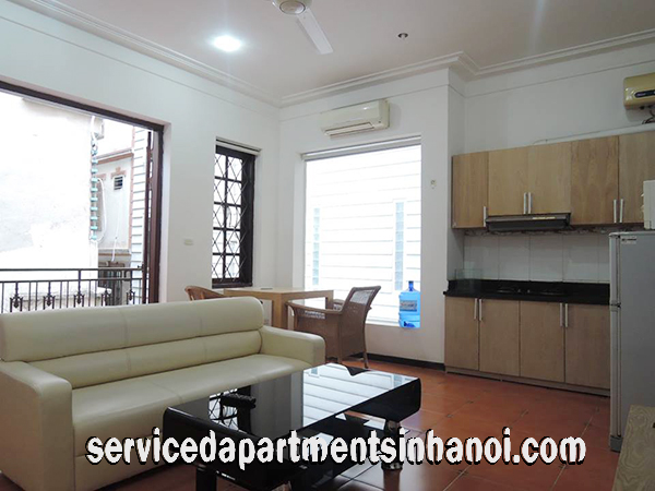 Cho thuê căn hộ dịch vụ 1 phòng ngủ gần Lăng Bác