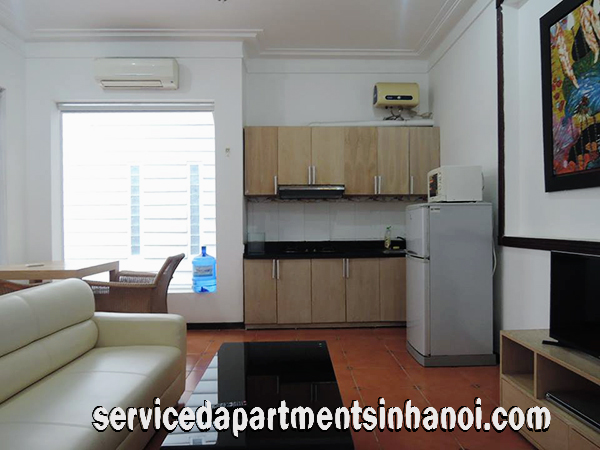 Cho thuê căn hộ dịch vụ 1 phòng ngủ gần Lăng Bác 5