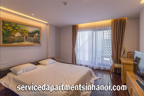 Cho thuê căn hộ dịch vụ cao cấp 1 phòng ngủ gần hồ Hoàn Kiếm