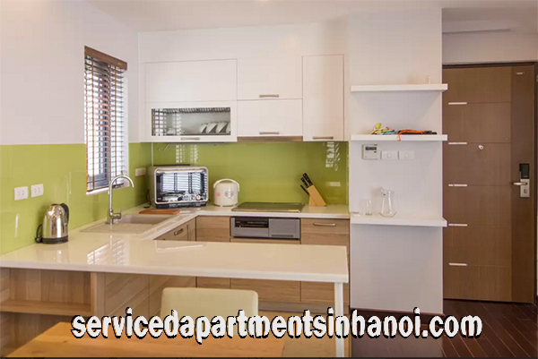 Cho thuê căn hộ dịch vụ cao cấp 1 phòng ngủ gần hồ Hoàn Kiếm 7