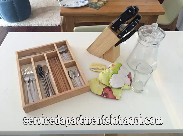 Cho thuê căn hộ dịch vụ cao cấp 1 phòng ngủ gần hồ Hoàn Kiếm 9