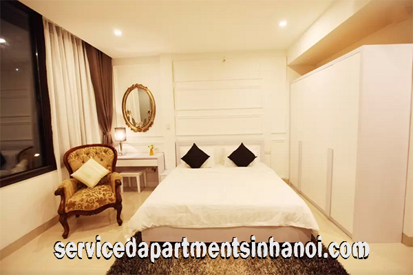 Căn hộ 1 phòng ngủ cao cấp cho thuê gần Tràng Tiền Plaza 3