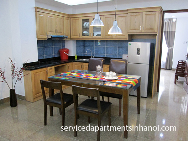 Cho thuê căn hộ 2 phòng ngủ đầy đủ nội thất gần Triển Lãm Giảng Võ, Ba Đình Hà Nội 3