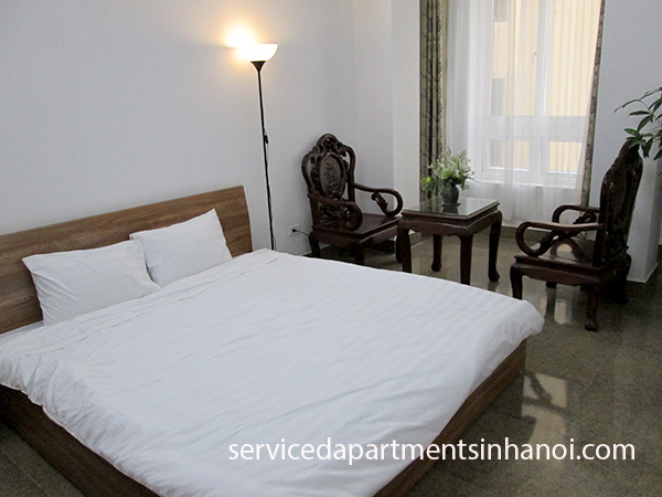Cho thuê căn hộ 2 phòng ngủ đầy đủ nội thất gần Triển Lãm Giảng Võ, Ba Đình Hà Nội 4