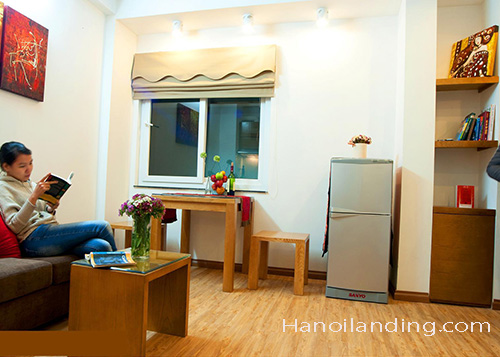 Cho thuê căn hộ 1 phòng ngủ giá rẻ, gần Công viên Thống Nhất 5
