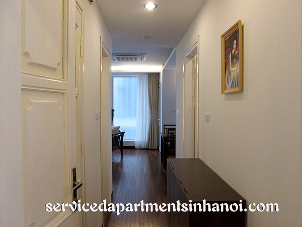 Căn hộ dịch vụ sạch sẽ và tươi sáng ở đường Đặng Thai Mai cho thuê 4