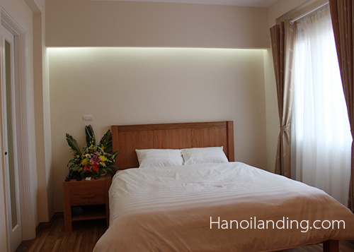 Cho thuê căn hộ dịch vụ 1 phòng ngủ tại Ba Đình 3