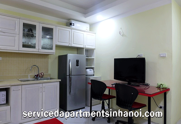 Cho thuê căn hộ dịch vụ tại Nghi Tàm, Tây Hồ với giá rẻ 2