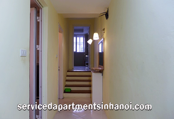 Cho thuê căn hộ dịch vụ tại Nghi Tàm, Tây Hồ với giá rẻ 4