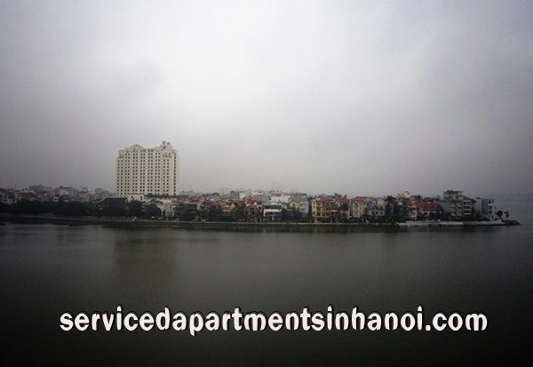 Căn hộ dịch vụ rộng rãi tại Xuân Diệu, Tây Hồ, có view hồ Tây cho thuê 1