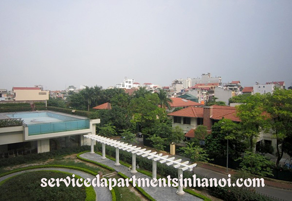 Căn hộ dịch vụ tuyệt đẹp cho thuê ở đường Đặng Thai Mai, Tây Hồ 1