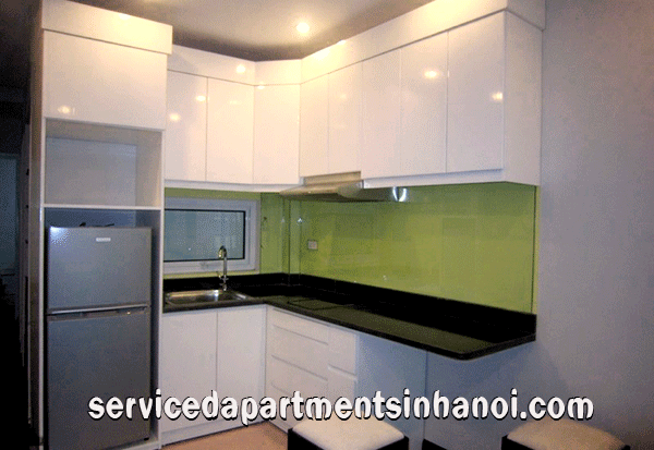 Cho thuê căn hộ một phòng ngủ ở khu vực Trúc Bạch, đồ gỗ chất lượng tốt 5