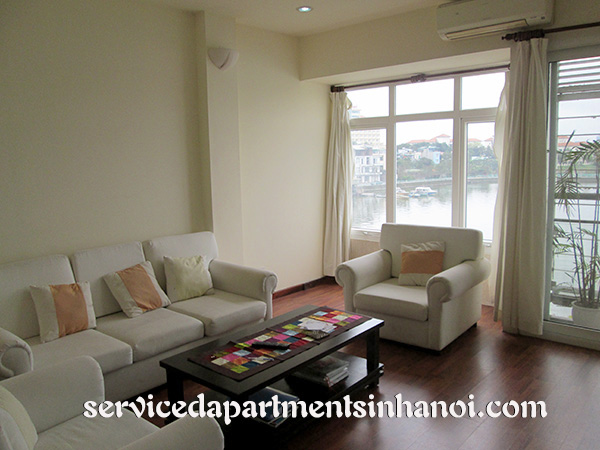 Căn hộ hai phòng ngủ view hồ cho thuê tại Tô Ngọc Vân, Tây Hồ 2