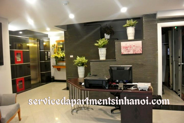 Căn hộ dịch vụ một phòng ngủ hiện đại cho thuê tại Ba Đình, cửa sổ lớn, không gian yên tĩnh 2
