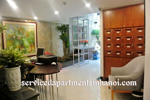 Căn hộ dịch vụ một phòng ngủ hiện đại cho thuê tại Ba Đình, cửa sổ lớn, không gian yên tĩnh 3
