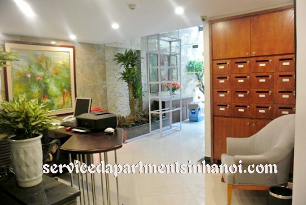 Căn hộ dịch vụ một phòng ngủ hiện đại cho thuê tại Ba Đình, cửa sổ lớn, không gian yên tĩnh 7