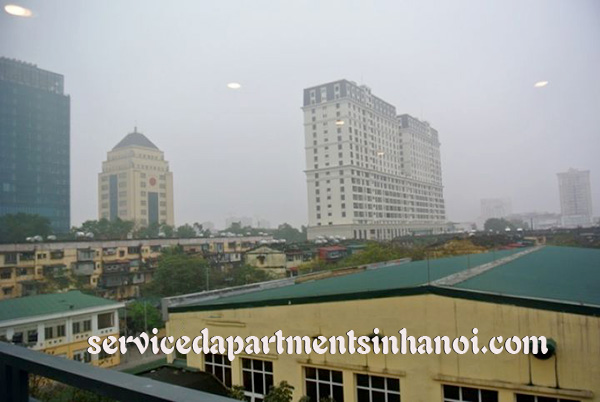 Căn hộ dịch vụ một phòng ngủ hiện đại cho thuê tại Ba Đình, cửa sổ lớn, không gian yên tĩnh 9