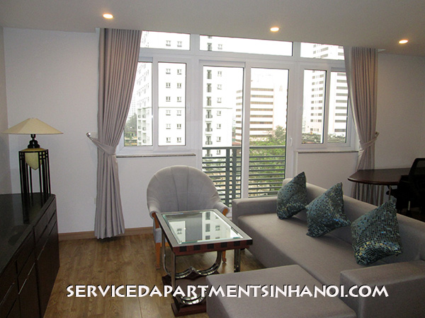 Căn hộ dịch vụ mới, hiện đại cho thuê gần hồ Giảng Võ