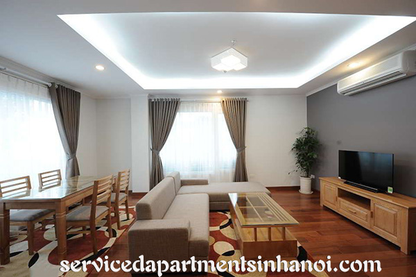 Căn hộ cao cấp 1 phòng ngủ cho thuê tại Đào Tấn, Ba Đình