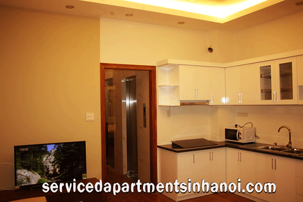 Căn hộ một phòng ngủ cho thuê tại Văn Cao, Ba Đình, khu vực yên tĩnh 5