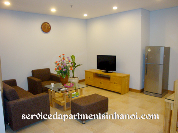 Căn hộ hai phòng ngủ hiện đại gần tòa nhà Lotte cho thuê 1